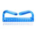 Amazon Pin Nail Tool Brush Croissant Brush Nail Art Nail Brush Pink, Purple, Blue Dust.