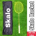 Skalo Badminton Racket - Complete And Strong - Ideal For Players Of All Levels- Enhance Your Badminton Game With Skalo Racket. 