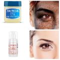 2Pcs Remove Black Skin Face Cream Vaseline Vitamin E Cream Set Whitening Moisturizing Nourishing Repair Cream Women Skin Care. 