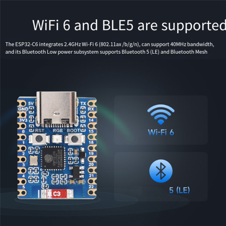 Esp32%20C6%20Zero%20M%20Development%20Board%20Wifi%206%20Esp32%20Mini%20Module%20Dual%20Processor%20Supports%202.4Ghz%20Wifi%20Bluetooth%20Le%20Module%20PCB%201%20Set%20-%20Image%207