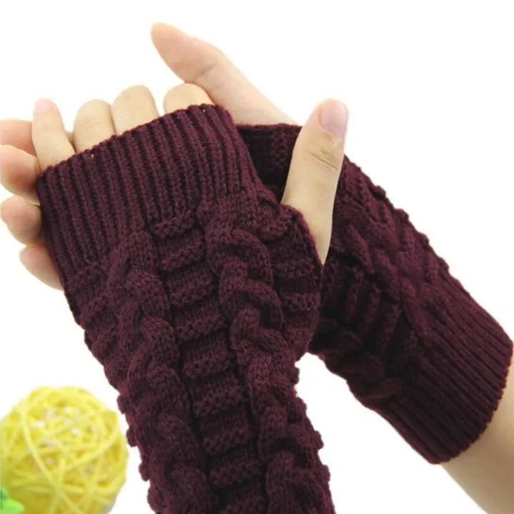 Women%E2%80%99s%20Knitted%20Fingerless%20Winter%20Gloves,%20Long%20Stretchy%20Mittens%20for%20Warmth%20and%20Comfort%20-%20Image%202