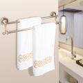 Vintage Bath Towel Rack Washcloth Holder Double Bar Type Bathroom Washroom Accessory.