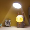 Cute LED Desk Lamp Usb Rechargeable Dimmable Study Table Lamp Portable Bedside Night Light for Reading Work Kids Birthday Gift. 
