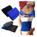 Adjustable Waist Trimmer Exercise Sweat Belt Fat Burner Shaper Slimming Lose Weight Body Burn Cellulite For Men Women Color-Blue. 
