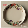 10" Sharif Melamine Coupe Plate - 1 pics. 
