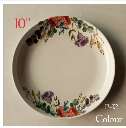 10"%20Sharif%20Melamine%20Coupe%20Plate%20-%201%20pics%20-%20Image%204