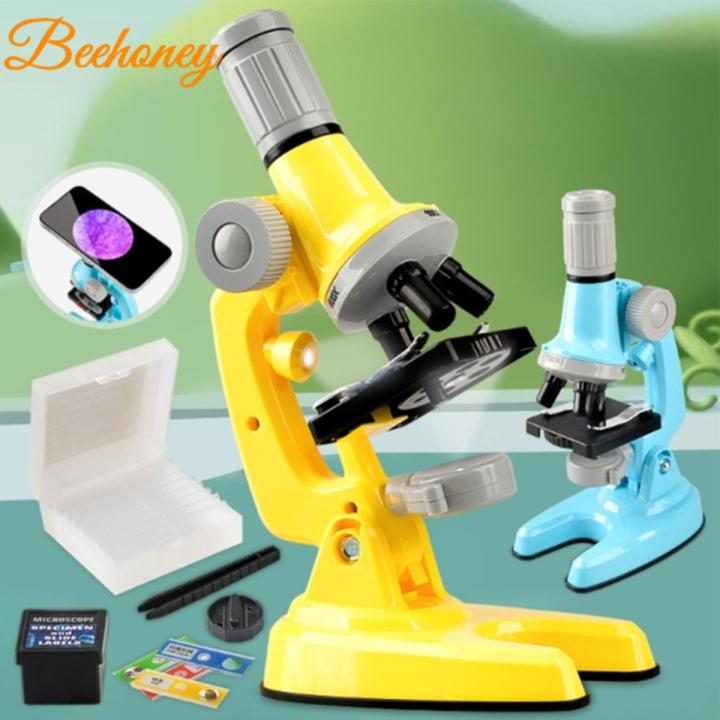 Children Microscope 1200x High-definition Biological Science Education STEM Experimental Equipment Toys