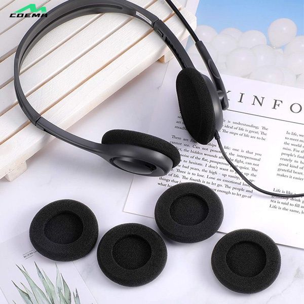 Headphone Headset Cover Cap Foam Pads Sponge Ear Pads Cushion 35MM / 40MM / 45MM / 50MM / 55MM / 60MM / 65MM eraphone headset replacement foam ear pad sponge Bluey
