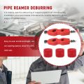 Pipe Reamer Deburring Tool,5Pcs Copper Pipe Cleaner and Reamer Set.