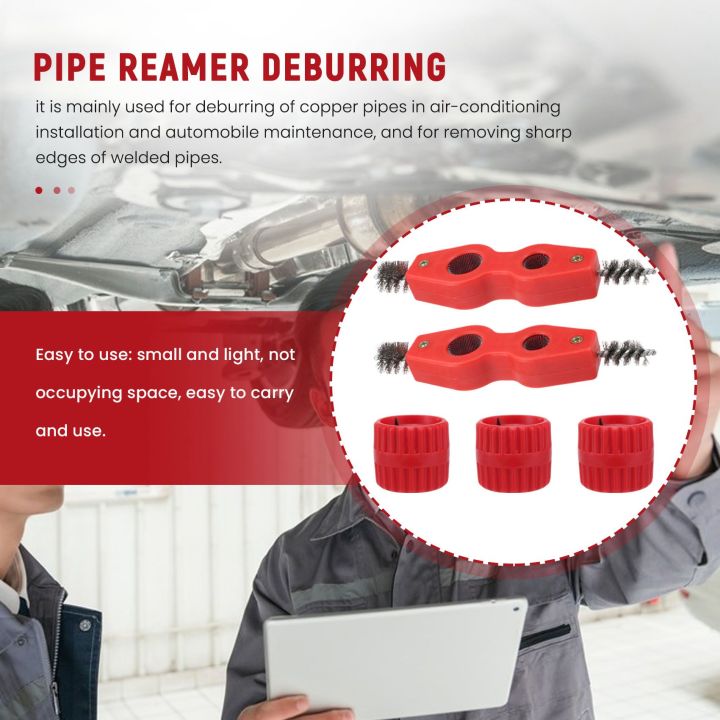 Pipe%20Reamer%20Deburring%20Tool,5Pcs%20Copper%20Pipe%20Cleaner%20and%20Reamer%20Set%20-%20Image%205