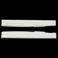 Harmony 6 String Acoustic Bone Bridge Guitar Slotted Saddle Guitar Parts(Pack of 2).
