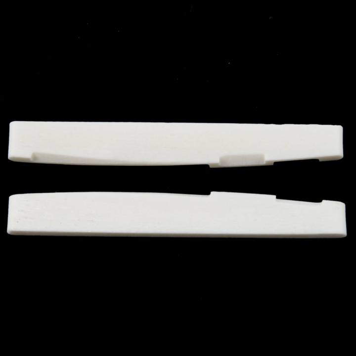 Harmony%206%20String%20Acoustic%20Bone%20Bridge%20Guitar%20Slotted%20Saddle%20Guitar%20Parts(Pack%20of%202)%20-%20Image%207