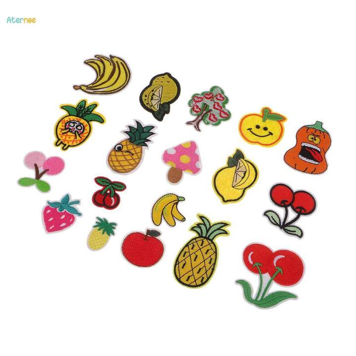 2x18x%20Fruit%20Series%20Embroidery%20Patches%20Craft%20Embroidery%20Applique%20Sewing%20for%20Kid%20-%20Image%206