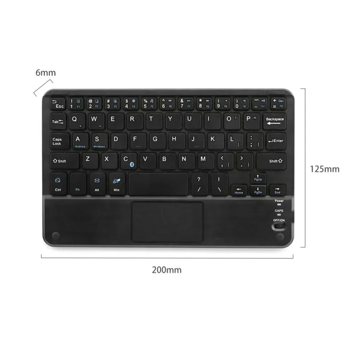 8%20Inches%20Touch%20Bluetooth%20Keyboard%20Rechargeble%20Wireless%20Keyboard%20Slim%20Min%20Keypad%20With%20Touchpad%20For%20IOS%20Android%20Tablet%20Laptop%20PC%20-%20Image%207
