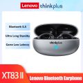 Lenovo XT83 II Wireless Headphones Bluetooth 5.3 Earphones Earclip Design Touch Control Bone Conduction Earbuds Sports Headsets.