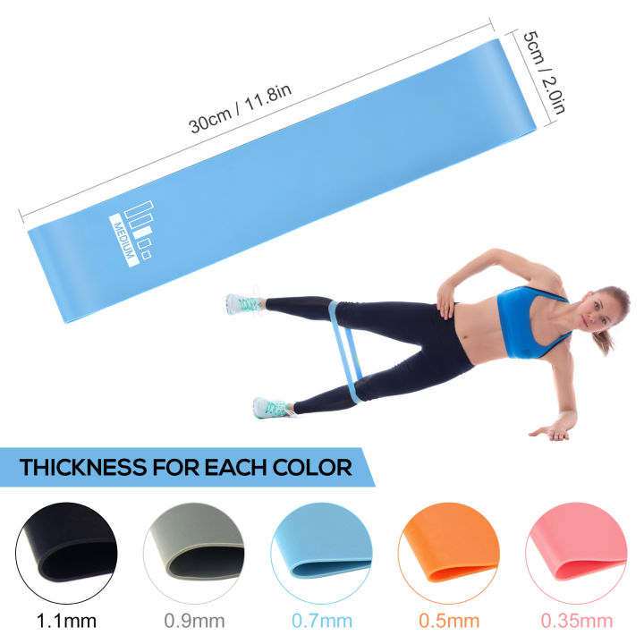 5%20Pack%20Resistance%20Loop%20Bands%20Elastic%20Bands%20Fitness%20Gymnastics%20Band%20for%20Workouts%20Pilates%20Yoga%20Physical%20Therapy%20-%20Image%208