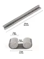 Door Draft and Dust Steper Door Air Stopper Door Bottom Sealing Strip Door Gap and Dust Stopper Door Intest Proter. 