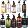 Removable Waterproof label Kitchen Dish Soap Bathroom Shampoo and Conditioner Soap Dispenser Sticker Unique Bottle Stickers. 
