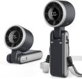 Handheld Portable Turbo Fan USB Rechargeable Exhaust Fan for Kitchen Bathroom VentilationāĨ¤ MNK Shop.