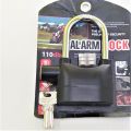 Large Size Security Alarm Lock for Bike and Door Security. Security Alarm Tala of Metal body & Long shackle..