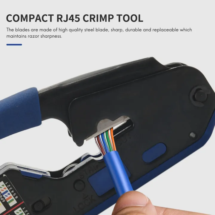 Network%20Cable%20Tester%20RJ45%20Crimp%20Tool%20Kit,%2050PCS%20RJ45%20Connector%20Plug%20-%20Image%207