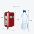 3800W Electric Water Heater Instantaneous Instant Hot Water Heater Shower Flow Water Boiler 220V White EU Plug. 