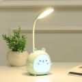 Elf Rechargeable Table Lamp, Desk Light, LED Night Table Light Eye Protection 360° Rotation USB Charging. 