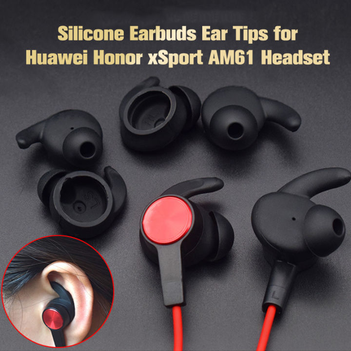 6Pcs Silicone Earbuds Ear Tips for Huawei Honor xSport AM61 Ear