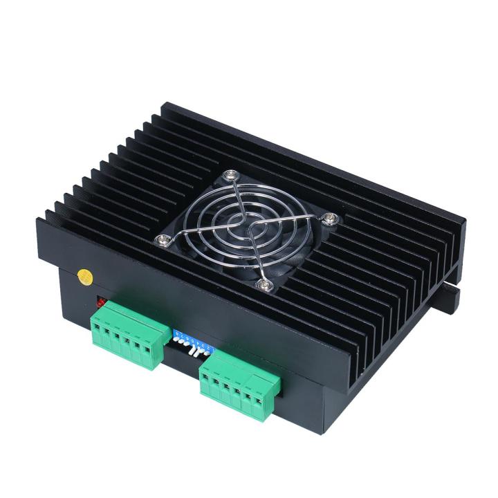 DM860H Microstepper Motor 2H Microstep Driver Brushless DC Motor Stepper Motor Stepping Motor Built-in with Fan Engraving Machine Accessories