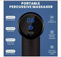Fascial Gun MP 410 Portable Fascial Massage Gun Electric Massager Body Relaxation With LED Touch Screen 4 Replaceable Massage Head High quality Fascial Massage Gun. 