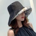 2024 Women's Hat Bucket hat Panamanian Women Four Seasons Fisherman Hat Big Brim Hat Double-Sided Fisherman Hat Sun Visor Cap. 