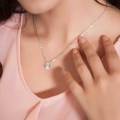 Neaklace for women Fashion Accessories Crystal Sequins Necklace Tassel Flash Pandent Choker Gift ( Imported product ).