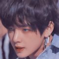 KPOP Idol BTS Taehyung V Earrings Love for Women.