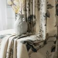 Nordic Style Curtains for Living Room Bedroom Blackout Curtain Custom Modern Minimalist Drapes Fabric Printing. 