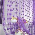 Love Heart String Curtain Window Door Divider Sheer. 