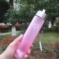 NEW 280ML Sport Fruit Lemon Juice Drinking Bottle Infuser Clear Plastic Water Bottle. 