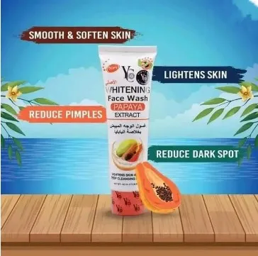 YC%20PAPAYA%20EXTRACT%20WHITENING%20FACE%20WASH%20100ML%20-%20Image%202