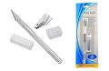 Qatalitic Detail Pen Cutter- Crafts Steel Cutter Tool with 5 Interchangeable Sharp Blades.