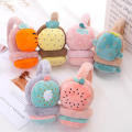 Winter Warm Ear Muffs Cute Cartoon Fruit Girls Fluffy Fold Burger Shape Headphone Earmuffs Soft Cashmere Warmer Earlap. 