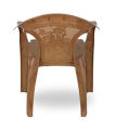 RFL Garden Chair (Net Flower) - Sandal Wood 86140.