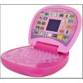Pink EDUCATIONAL Computer and Learning ABCD, Words & Number Battery Operated Kids Laptop with LED Display and Music.