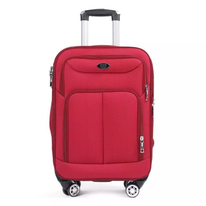 Exclusive Trolley Case 24 Inchi (4 Wheel) With Large Capacity High Quality Nylon Febric & Zipper Waterproof and Washable Use For Unisex