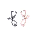 Fashion Trend Brooch Doctor Nurse's Stethoscope Brooch Medical Jewelry Pin. 