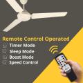 Remote Control India's Most Energy Saving Certified Gorilla Efficio Ceiling Fan(Ivory).