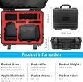 DJI DRONE Mini 4 Pro Hard Case Mini 4 Pro Hard Case for DJI Mini 4 Pro/Mini 3 pro, Waterproof Case fofor DJI Mini 4 Pro/Mini 3 pro, Waterproof Case for Mavic Mini 4 pro with DJI RC/DJI RC 2 Controller, Travel Case for DJI Mini 4 Pro/Mini 3 Pro Accessories. 
