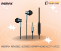Remax RM-201 Wired Earphone With Mic.