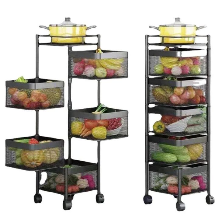 5%20Layers%20square%20shape%20Kitchen%20Rotating%20Shelf%20360%20Degree%20Baskets%20Fruit%20Vegetable%20Storage%20Rack%20.%20-%20Image%202
