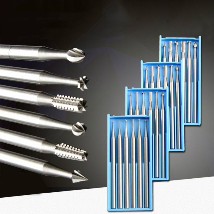 Drilling Power Tools Engraving Machine Set Microcarving Wood Milling Cutter Cutter Router Bit Woodworking Router Bit Carving Cut Engraving Tool Carving Cutter Tungsten Steel Engraving Cutter