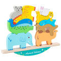 Cross-border CPC Animal Balance Stacking Fun Children's Hand-Eye Coordination Educational Early Education Balance Stacking High Building Block Toys.