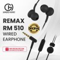 REMAX RM 510 In-Ear Earphone - Black - Headphone - Headphone - Ear Phone - Earphone - Headphone #low_price_headphone #REMAX RM 510 Wired Earphone new unique headphone black. 